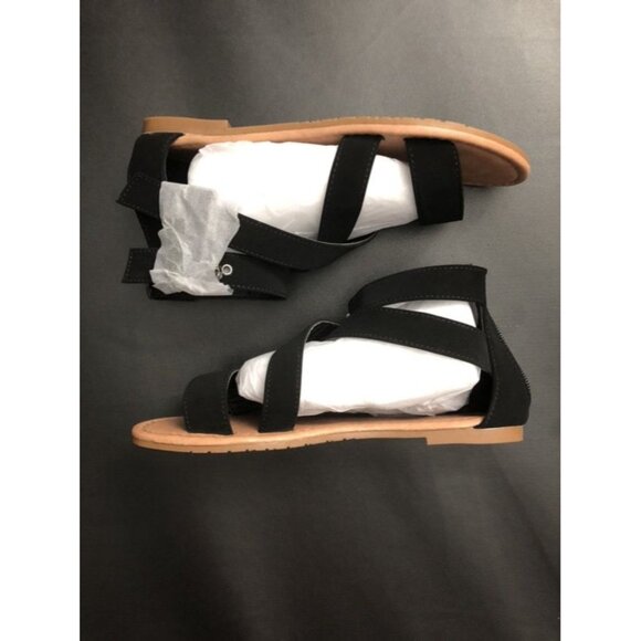 NWT Top Moda Strappy Sandals Women's Size 5.5 - Picture 2 of 4